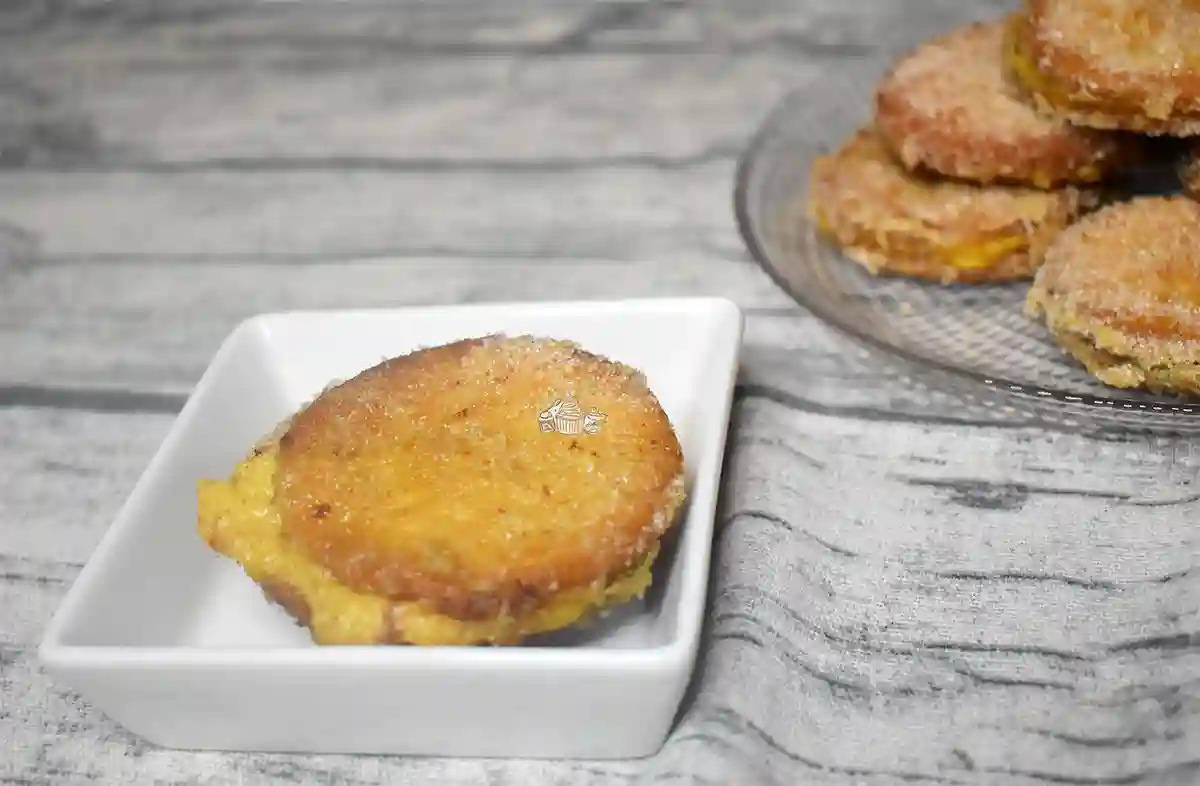 Imagen de las Galletas Fritas con Crema Pastelera IV